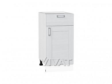 Шкаф нижний с 1 ящиком Лофт 400 Snow Veralinga / Белый
