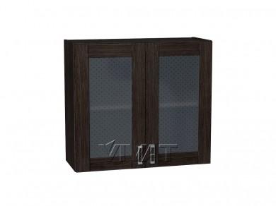 Шкаф верхний со стеклом Лофт 800 Wenge Veralinga / Венге