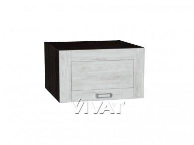 Шкаф верхний горизонтальный с увеличенной глубиной Лофт 610 Nordic Oak / Graphite