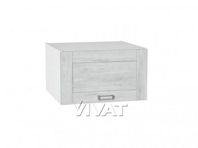 Шкаф верхний горизонтальный с увеличенной глубиной Лофт 610 Nordic Oak / Белый