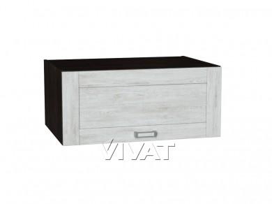 Шкаф верхний горизонтальный с увеличенной глубиной Лофт 810 Nordic Oak / Graphite