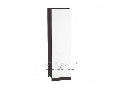 Шкаф-пенал Валерия-М 600Н (для верхних шкафов 920) Белый глянец / Graphite