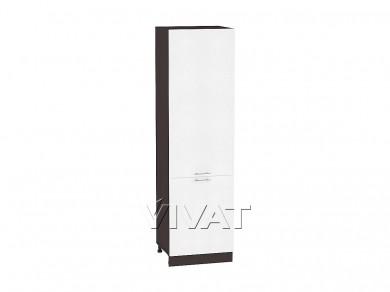 Шкаф-пенал Валерия-М 600Н (для верхних шкафов 920) Белый металлик / Graphite