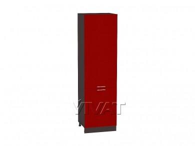 Шкаф-пенал Валерия-М 600Н (для верхних шкафов 920) Гранатовый металлик / Graphite