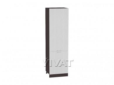 Шкаф-пенал Валерия-М 600Н (для верхних шкафов 920) Серый металлик дождь светлый / Graphite