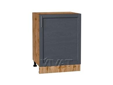 Шкаф нижний под мойку Сканди 600М Graphite Softwood / Дуб Вотан