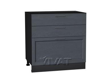 Шкаф нижний с 3-мя ящиками Сканди 800/G Graphite Softwood