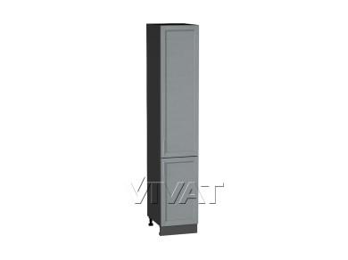 Шкаф пенал Сканди 400 (для верхних шкафов 720) Grey Softwood / Graphite