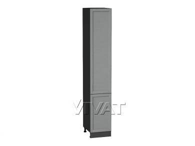 Шкаф пенал Сканди 400Н (для верхних шкафов 920) Grey Softwood / Graphite