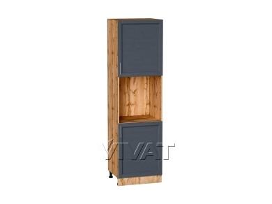 Шкаф пенал под бытовую технику Сканди 600 (для верхних шкафов 720)/Д Graphite Softwood