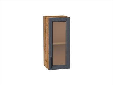 Шкаф верхний со стеклом Сканди 300/Д Graphite Softwood