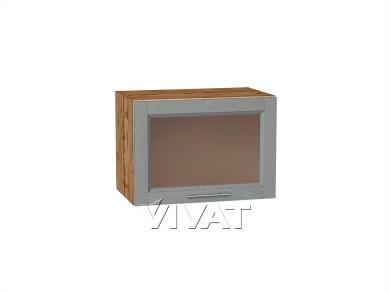 Шкаф верхний горизонтальный со стеклом Сканди 500/Д Grey Softwood