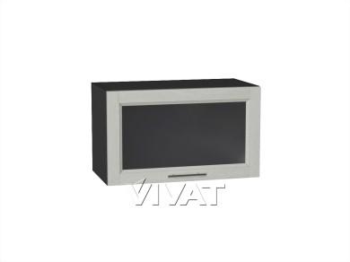 Шкаф верхний горизонтальный со стеклом Сканди 600/G Cappuccino Softwood