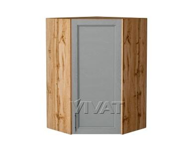 Шкаф верхний угловой Сканди 590Н Grey Softwood / Дуб Вотан
