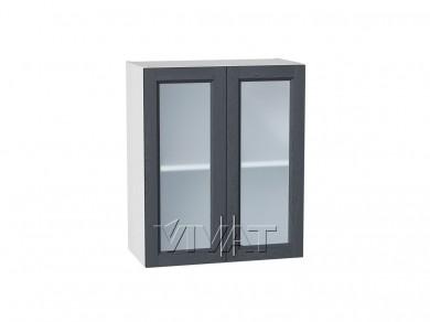 Шкаф верхний со стеклом Сканди 600/Б Graphite Softwood