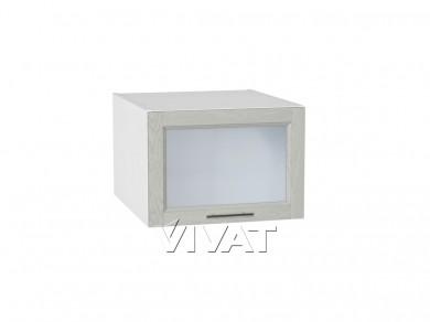 Шкаф верхний горизонтальный со стеклом Сканди 510/Б Cappuccino Softwood