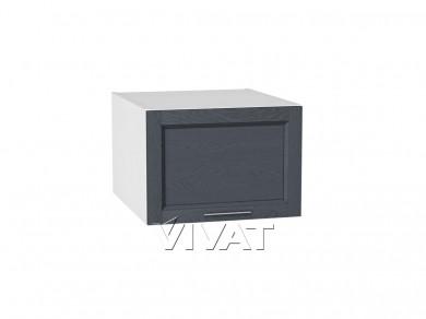Шкаф верхний горизонтальный с увеличенной глубиной Сканди 510 Graphite Softwood / Белый