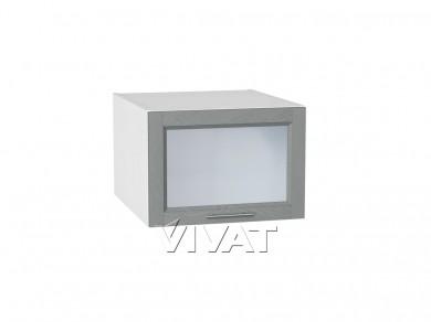 Шкаф верхний горизонтальный со стеклом Сканди 510/Б Grey Softwood