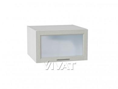Шкаф верхний горизонтальный со стеклом Сканди 610/Б Cappuccino Softwood