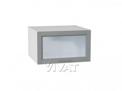 Шкаф верхний горизонтальный со стеклом Сканди 610/Б Grey Softwood
