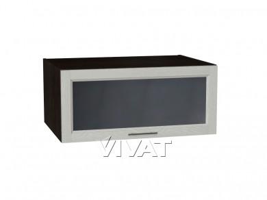 Шкаф верхний горизонтальный со стеклом Сканди 810/В Cappuccino Softwood