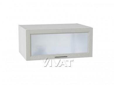 Шкаф верхний горизонтальный со стеклом Сканди 810/Б Cappuccino Softwood