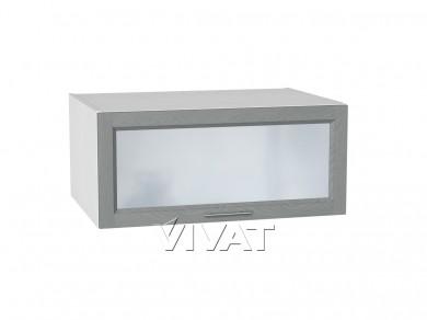 Шкаф верхний горизонтальный со стеклом Сканди 810/Б Grey Softwood