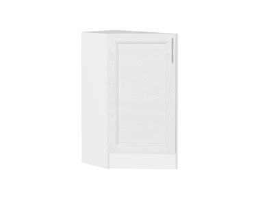 Шкаф нижний торцевой Сканди 300 (прав.) White Softwood / Белый