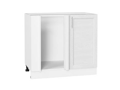 Шкаф нижний угловой Сканди 990М White Softwood / Белый
