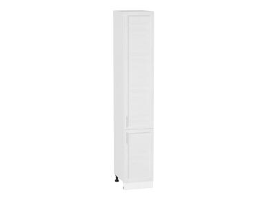 Шкаф пенал Сканди 400Н (для верхних шкафов 920) White Softwood / Белый