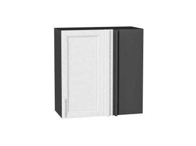 Шкаф верхний прямой угловой Сканди 700 White Softwood / Graphite