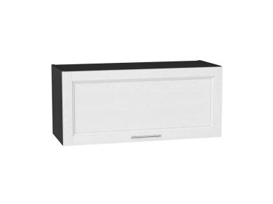 Шкаф верхний горизонтальный Сканди 800 White Softwood / Graphite