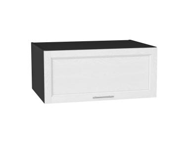Шкаф верхний горизонтальный с увеличенной глубиной Сканди 810 White Softwood / Graphite
