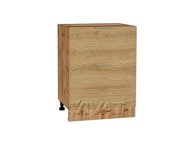 Шкаф нижний с 2-мя ящиками с декором Терра 600 Ель Карпатская / Дуб Вотан