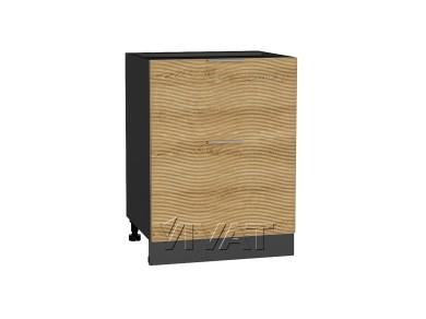 Шкаф нижний с 2-мя ящиками с декором Терра 600 Ель Карпатская / Graphite