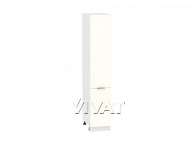 Шкаф-пенал Терра 400 (для верхних шкафов 720) Ваниль Софт / Белый