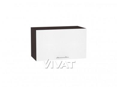 Шкаф верхний горизонтальный Валерия-М 600 Белый металлик / Graphite