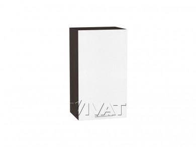Шкаф верхний Валерия-М 400 Белый металлик / Венге