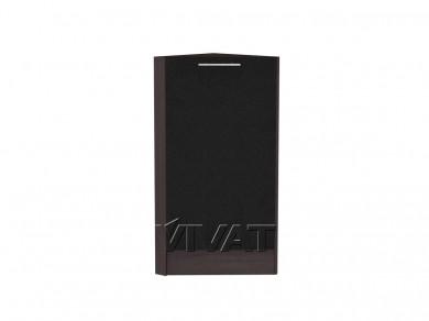 Шкаф нижний торцевой Валерия-М 300 Чёрный металлик / Graphite