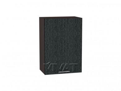 Шкаф верхний Валерия-М 500 Чёрный металлик дождь / Венге