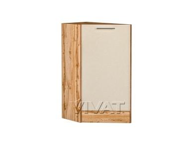 Шкаф нижний торцевой Валерия-М 300 Бежевый металлик / Дуб Вотан