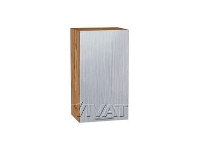 Шкаф верхний Валерия-М 400 Серый металлик дождь светлый / Дуб Вотан