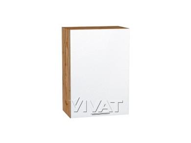 Шкаф верхний Валерия-М 500 Белый металлик / Дуб Вотан