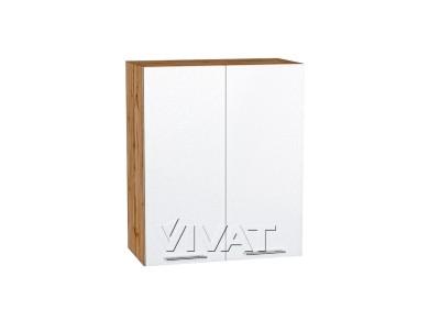 Шкаф верхний Валерия-М 600/Д Белый металлик