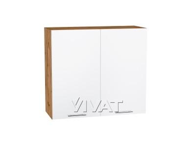 Шкаф верхний Валерия-М 800 Белый глянец / Дуб Вотан