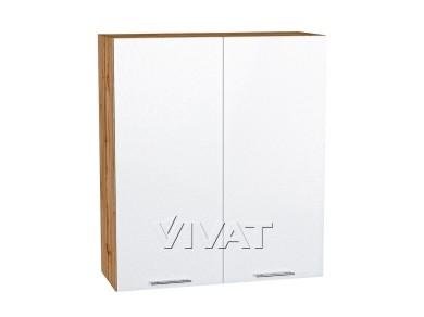 Шкаф верхний Валерия-М 800Н Белый металлик / Дуб Вотан