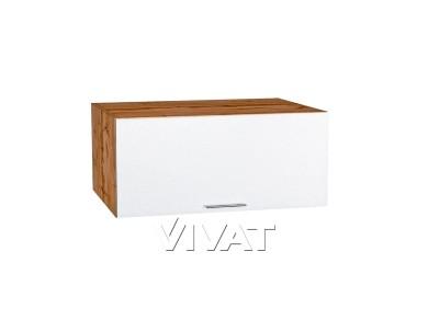 Шкаф верхний горизонтальный с увеличенной глубиной Валерия-М 810 Белый металлик / Дуб Вотан