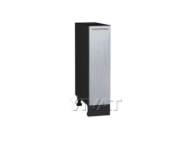 Шкаф нижний Валерия-М 200 Серый металлик дождь светлый / Graphite