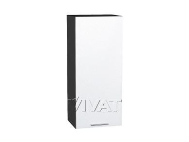 Шкаф верхний Валерия-М 400Н Белый металлик / Graphite
