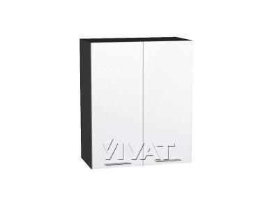Шкаф верхний Валерия-М 600/G Белый металлик